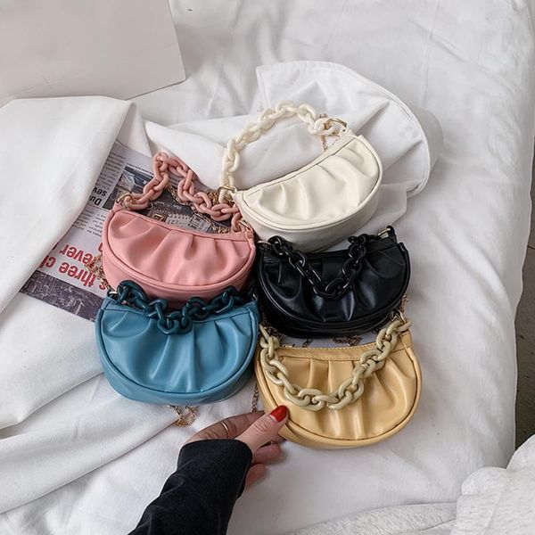 evening bags pleated pure color chain pu shoulder crossbody bag casual women hobos handbag vintage soft
evening bags pleated pure color chain pu shoulder crossbody bag casual women hobos handbag vintage soft