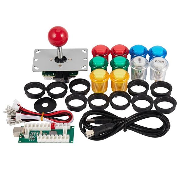 arcade joystick kit usb computer with light chip 5v support pc / android ps3 game controllers & joysticks
arcade joystick kit usb computer with light chip 5v support pc / android ps3 game controllers & joysticks