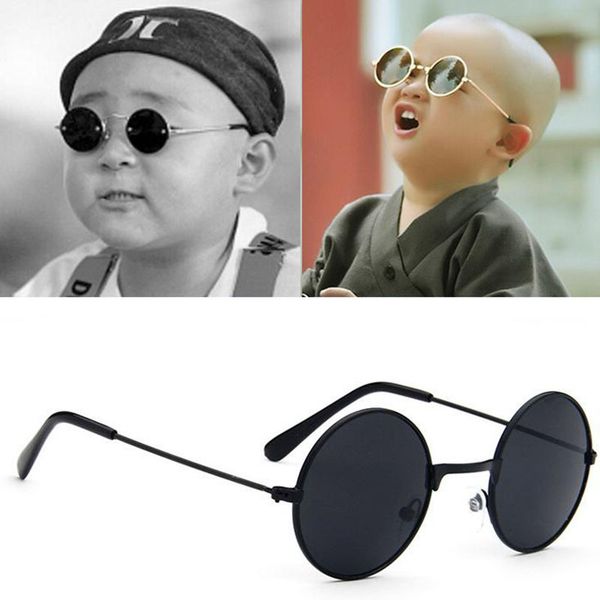 Metal Black Round Children sunglasses Make little girl/young baby Child glasses UV400 Small face Suit for 2~ 6 old Glasses wholesale, White;black
Metal Black Round Children sunglasses Make little girl/young baby Child glasses UV400 Small face Suit for 2~ 6 old Glasses wholesale, White;black