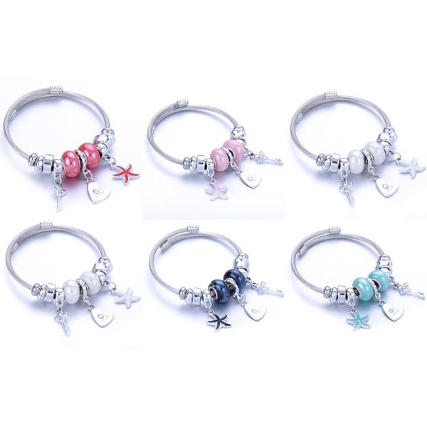 link, chain stainless steel pentagram elastic metal beading bracelet jewelry 5 colors snake bangles beaded fit, Black
link, chain stainless steel pentagram elastic metal beading bracelet jewelry 5 colors snake bangles beaded fit, Black