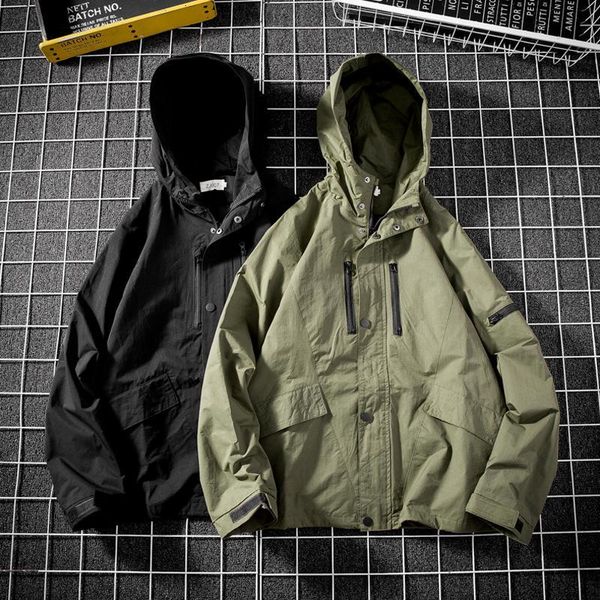 men's jackets impermeable jacket for men style streetwear oversized zipper military motorcycle chaquetas hombre clothing by50jk wxcy, Black;brown
men's jackets impermeable jacket for men style streetwear oversized zipper military motorcycle chaquetas hombre clothing by50jk wxcy, Black;brown