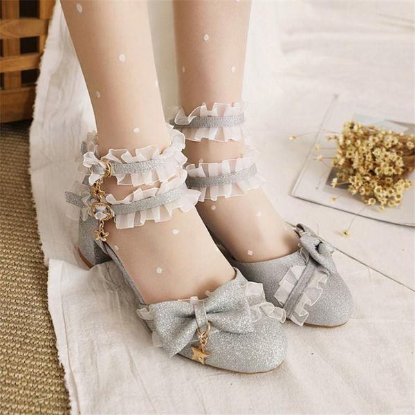 sandals pxelena bling sequined bride wedding silver blue pink black ruffles bow tie med heels lolita cosplay shoes plus size 43
sandals pxelena bling sequined bride wedding silver blue pink black ruffles bow tie med heels lolita cosplay shoes plus size 43
