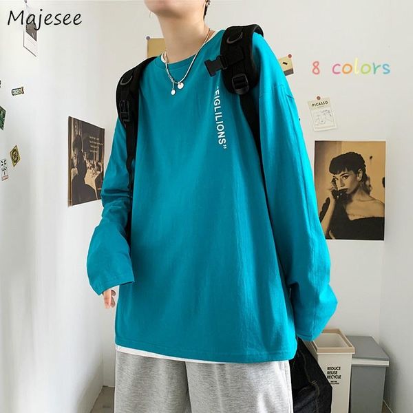 men's t-shirts men long sleeve t-shirt plus size 3xl o-neck solid leisure korean simple loose harajuku letter printed mens clothing, White;black
men's t-shirts men long sleeve t-shirt plus size 3xl o-neck solid leisure korean simple loose harajuku letter printed mens clothing, White;black