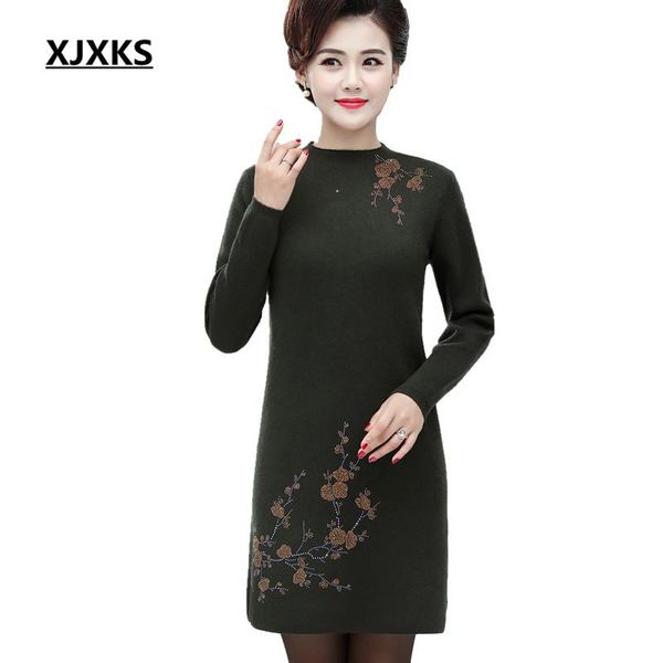 autumn winter women cashmere knitted turtleneck long sweater beautiful printed diamond pullover women's sweaters, White;black
autumn winter women cashmere knitted turtleneck long sweater beautiful printed diamond pullover women's sweaters, White;black
