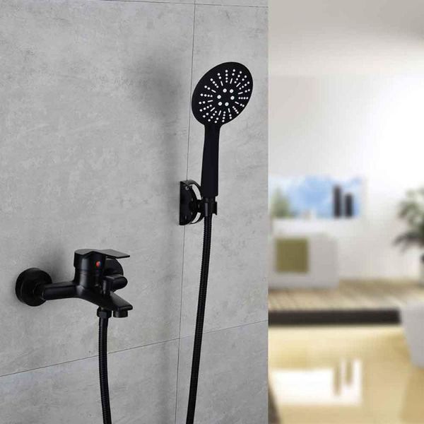 yuejie bathroom brass wall-in simple black shower set, three-speed hand spray and cold shower mixing valve zhhy-3002
yuejie bathroom brass wall-in simple black shower set, three-speed hand spray and cold shower mixing valve zhhy-3002