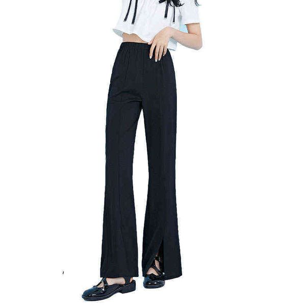 ice silk wide leg pants women's autumn high waist drop feeling straight tube large loose and thin leisure, Black;white
ice silk wide leg pants women's autumn high waist drop feeling straight tube large loose and thin leisure, Black;white