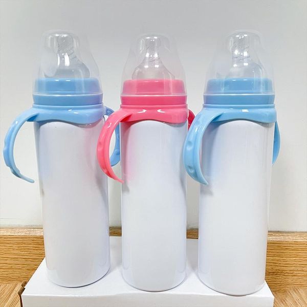 water bottles wholesale sublimation 8oz sippy cup with handle milk bottle stainless steel vacuum baby straw tumbler for born gift
water bottles wholesale sublimation 8oz sippy cup with handle milk bottle stainless steel vacuum baby straw tumbler for born gift