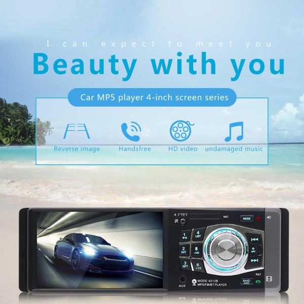 car video radio 1 din auto audio 4012b 4.1 inch stereo fm bluetooth 2.0 usb mp5 support rear view camera steering wheel remote control
car video radio 1 din auto audio 4012b 4.1 inch stereo fm bluetooth 2.0 usb mp5 support rear view camera steering wheel remote control