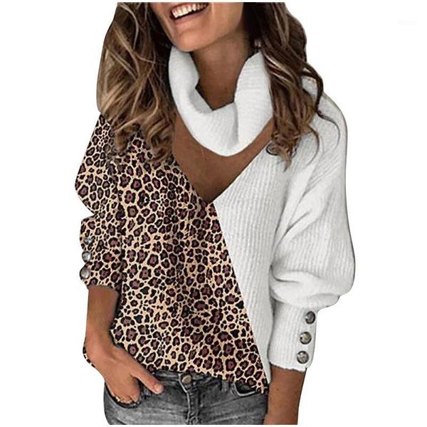 fashion leopard patchwork autumn winter 2021 ladies knitted sweater women o-neck full sleeve jumper pullovers brown #t1g women's, White;black
fashion leopard patchwork autumn winter 2021 ladies knitted sweater women o-neck full sleeve jumper pullovers brown #t1g women's, White;black