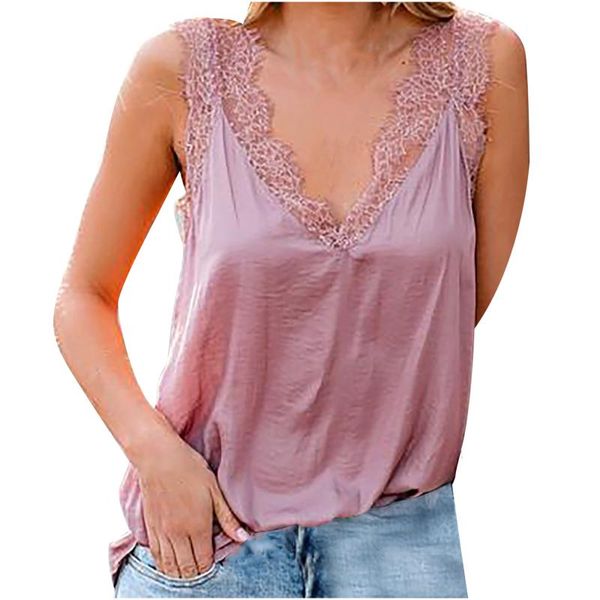 yoga outfit blouse women elegant sleeveless lace splicing v-neck tank summer 2021 casual womens solid color shirts plus size
yoga outfit blouse women elegant sleeveless lace splicing v-neck tank summer 2021 casual womens solid color shirts plus size