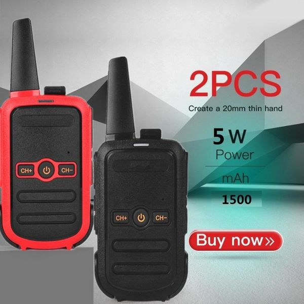 walkie talkie (2pcs) handheld portable radio 5w high power uhf two way ham communicator hf charging transceiver
walkie talkie (2pcs) handheld portable radio 5w high power uhf two way ham communicator hf charging transceiver