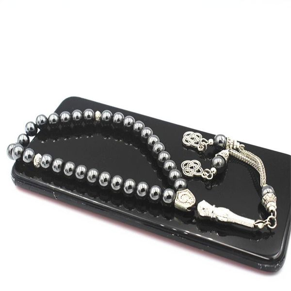 beaded, strands tasbih natural hematite stone promotes blood circulation misbaha 33 beads muslim bracelet islamic gift accessoriy turkey jew, Black
beaded, strands tasbih natural hematite stone promotes blood circulation misbaha 33 beads muslim bracelet islamic gift accessoriy turkey jew, Black