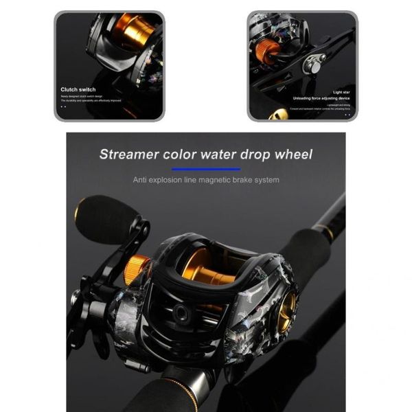 baitcasting reels spinning reel high speed baitcaster with 13+1 ball bearings angling good fishing
baitcasting reels spinning reel high speed baitcaster with 13+1 ball bearings angling good fishing