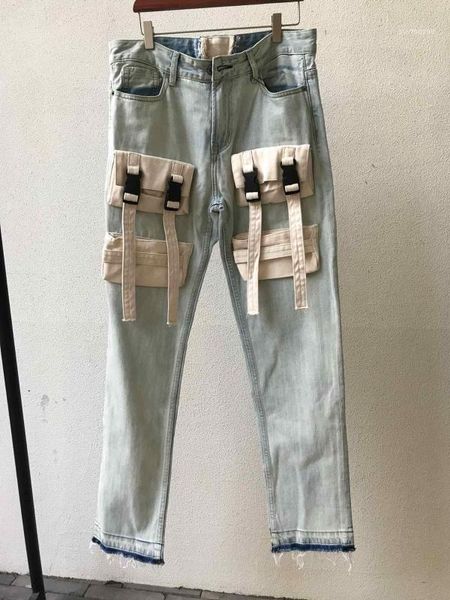 runway seak men denim jeans 100% cotton classic gothic men's clothing coated summer straight solid pockets pants1, Blue
runway seak men denim jeans 100% cotton classic gothic men's clothing coated summer straight solid pockets pants1, Blue