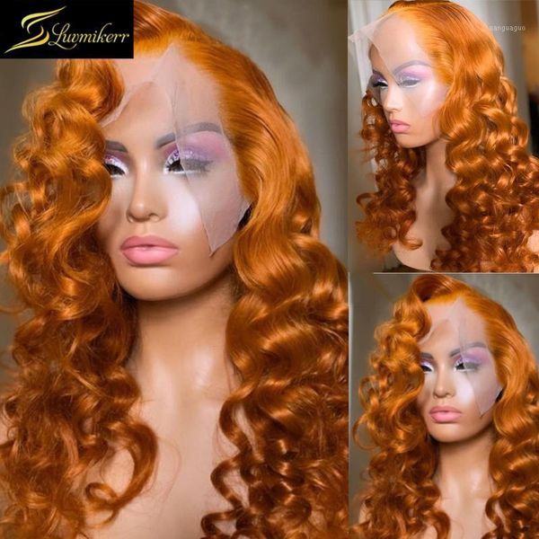 ginger colorful hd transparent yellow loose deep body wave 13x6 lace front human hair wigs preplucked full closure wig for women1, Black;brown
ginger colorful hd transparent yellow loose deep body wave 13x6 lace front human hair wigs preplucked full closure wig for women1, Black;brown