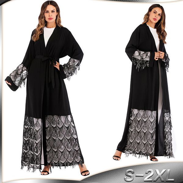 black nida abaya arabic sequined muslim hijab dress abayas for women qatar kaftan robe dubai caftan turkish islamic clothing, Red
black nida abaya arabic sequined muslim hijab dress abayas for women qatar kaftan robe dubai caftan turkish islamic clothing, Red