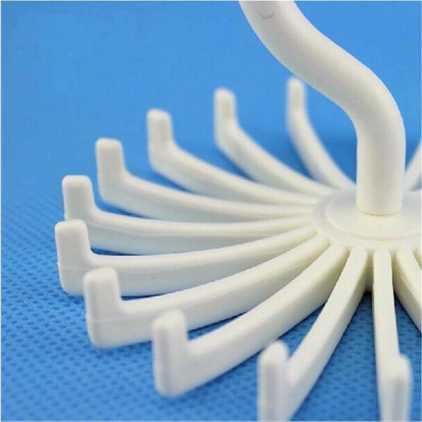 hooks & rails wonderlife creative multi-functional plastic tie rack mini rotating 20-claw scarf accessories storage
hooks & rails wonderlife creative multi-functional plastic tie rack mini rotating 20-claw scarf accessories storage