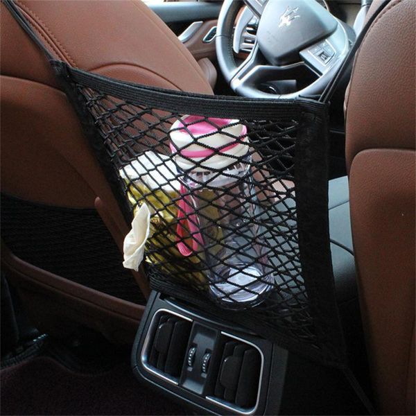 car organizer universal strong elastic mesh net bag between seat back storage luggage holder pocket
car organizer universal strong elastic mesh net bag between seat back storage luggage holder pocket