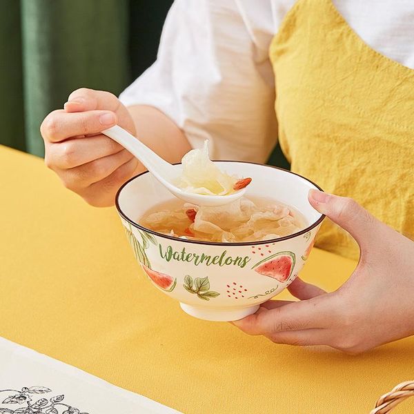 bowls 5.5 inch ceramic bowl cartoon fruit plates sets household tableware porcelain
bowls 5.5 inch ceramic bowl cartoon fruit plates sets household tableware porcelain