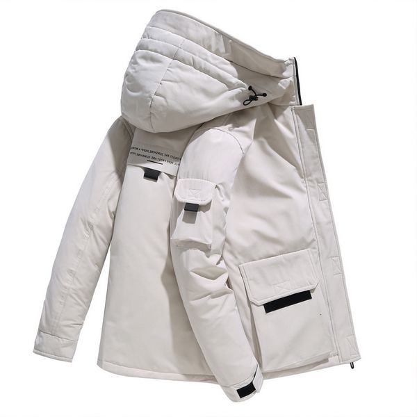 down jacket men 2021 new winter trend short hooded thicker version youth tooling handsome, Black
down jacket men 2021 new winter trend short hooded thicker version youth tooling handsome, Black