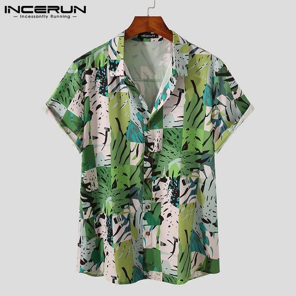 men's casual shirts incerun 2021 summer hawaiian beach short sleeve turn down collar blouse man button floral chemise streetwear s-3xl, White;black
men's casual shirts incerun 2021 summer hawaiian beach short sleeve turn down collar blouse man button floral chemise streetwear s-3xl, White;black