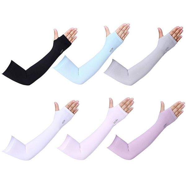 elbow & knee pads pair arm sleeves summer sun uv protection ice cool cycling running fishing climbing driving cover warmers for men women, Black;gray
elbow & knee pads pair arm sleeves summer sun uv protection ice cool cycling running fishing climbing driving cover warmers for men women, Black;gray