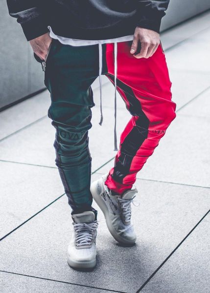 -style sports pants men, cotton splice stretch fit fitness pants, men's outdoor casual, Black
-style sports pants men, cotton splice stretch fit fitness pants, men's outdoor casual, Black