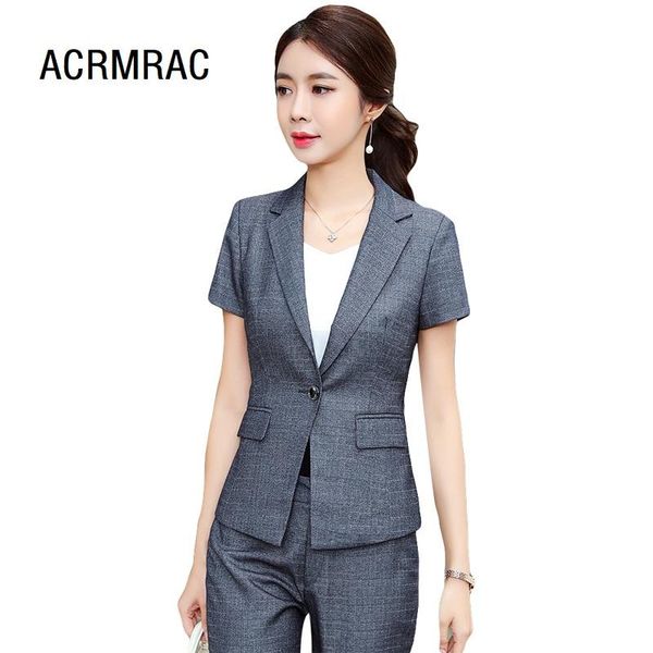 women suits slim summer short sleeve stripe jacket pants 2-piece set woman 1318 women's two piece, White
women suits slim summer short sleeve stripe jacket pants 2-piece set woman 1318 women's two piece, White