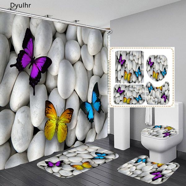 shower curtains bathroom accessories butterfly printing polyester waterproof curtain toilet seat cushion floor mat kit dyuihr
shower curtains bathroom accessories butterfly printing polyester waterproof curtain toilet seat cushion floor mat kit dyuihr