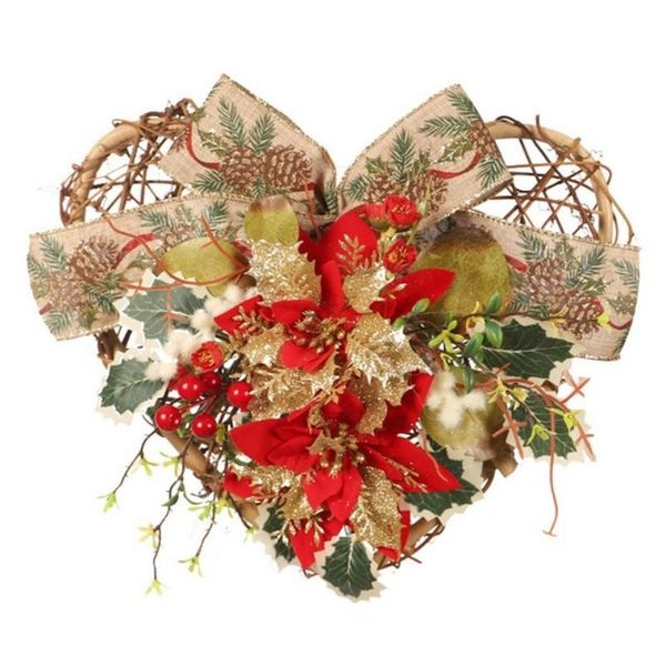 decorative flowers & wreaths 1pc christmas heart shaped wreath with led front door glitter garland festival thanksgiving day indoor outdoor
decorative flowers & wreaths 1pc christmas heart shaped wreath with led front door glitter garland festival thanksgiving day indoor outdoor
