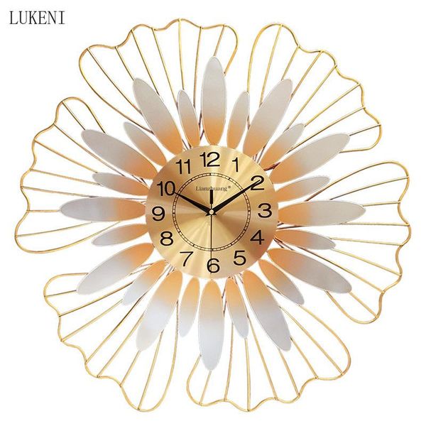 wall clocks sunflower quartz clock modern minimalist fashion living room decoration creative european light luxury personality
wall clocks sunflower quartz clock modern minimalist fashion living room decoration creative european light luxury personality