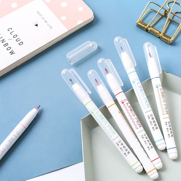painting pens wenxi collection club creative double line cute girl two mark three dimensional color hand account pen, Black;red
painting pens wenxi collection club creative double line cute girl two mark three dimensional color hand account pen, Black;red