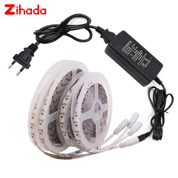 5m/lot led strip dc12v 3014 waterproof tape light 204leds/m flexible ribbon with dc connector eu/us/uk/au power plug strips
5m/lot led strip dc12v 3014 waterproof tape light 204leds/m flexible ribbon with dc connector eu/us/uk/au power plug strips