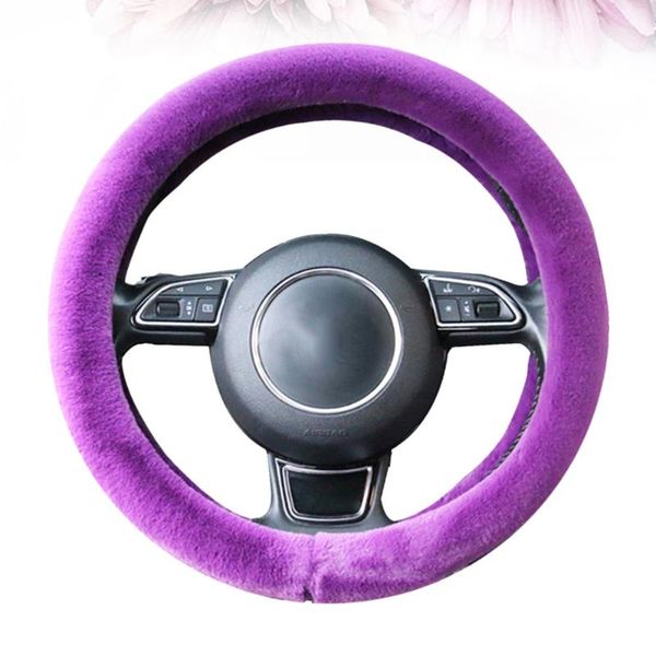 1pc plush steering wheel cover durable universal anti-slip automobile cover(purple) covers
1pc plush steering wheel cover durable universal anti-slip automobile cover(purple) covers