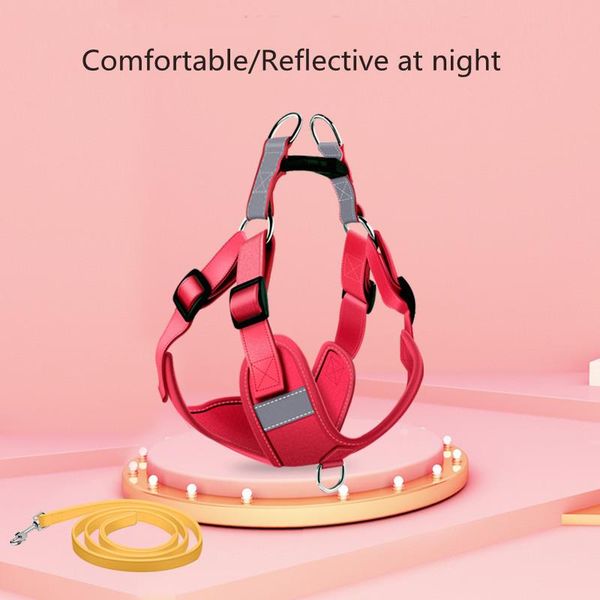 cat collars & leads small dog harnesses traction rope pet comfortable and safe night reflective chest strap
cat collars & leads small dog harnesses traction rope pet comfortable and safe night reflective chest strap