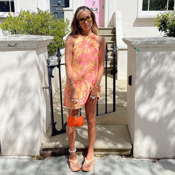 casual dresses women dress elegant floral sleeveless fashion flower printing round neck mini young girls clothes y2k outfits, Black;gray
casual dresses women dress elegant floral sleeveless fashion flower printing round neck mini young girls clothes y2k outfits, Black;gray