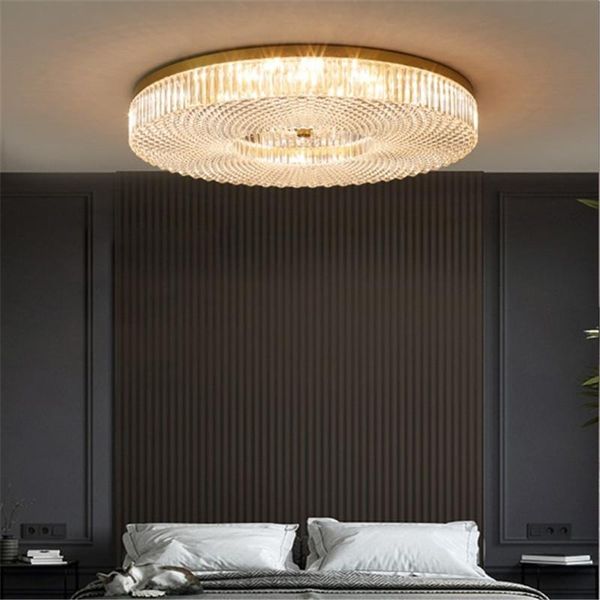 ceiling lights led bedroom lamp brass luxury 2021 lamps round room master three-color light style
ceiling lights led bedroom lamp brass luxury 2021 lamps round room master three-color light style