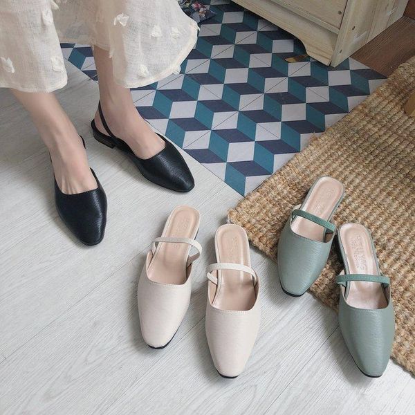 slippers slipper woman 2021 women's shoes fall edition baotou half-slipper low-heeled fashion, Black
slippers slipper woman 2021 women's shoes fall edition baotou half-slipper low-heeled fashion, Black
