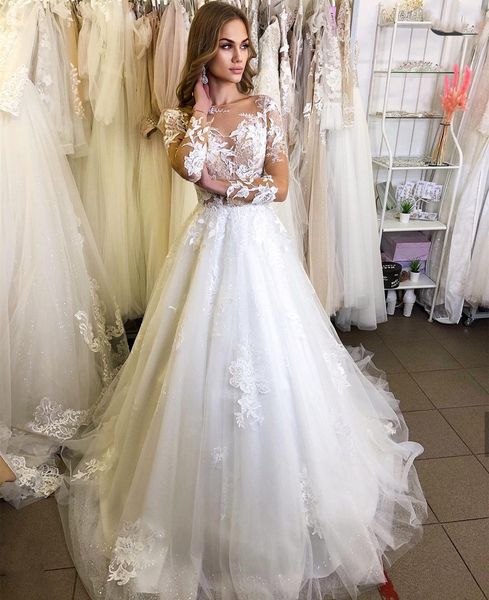 ivory long sleeve beach wedding dresses 2021 illusion backless bohemian boho princess lace appliques bridal gowns scoop court train robe de, White
ivory long sleeve beach wedding dresses 2021 illusion backless bohemian boho princess lace appliques bridal gowns scoop court train robe de, White