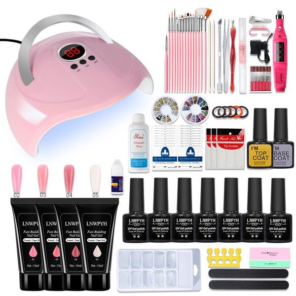 nail art kits acrylic gel kit set uv led lamp dryer with 7 pcs polish manicure tools enhancement
nail art kits acrylic gel kit set uv led lamp dryer with 7 pcs polish manicure tools enhancement