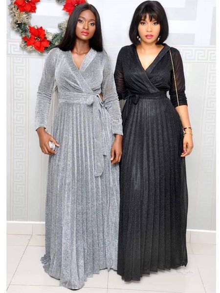 ethnic clothing african clothes for women silk v-neckline gold stamp long pleated dress fashion sleeves, Red
ethnic clothing african clothes for women silk v-neckline gold stamp long pleated dress fashion sleeves, Red
