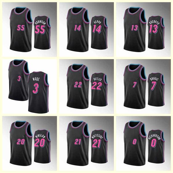 men\rmiami\rheat jimmy butler goran dragic dwyane wade duncan robinson basketball jerseys can be customized by pressing, Black
men\rmiami\rheat jimmy butler goran dragic dwyane wade duncan robinson basketball jerseys can be customized by pressing, Black