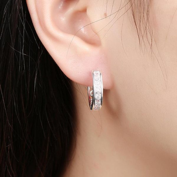 hoop & huggie crystal silver-plated earrings korean 1.8cm round circle for women earing fine jewelry kolczyki brincos, Golden;silver
hoop & huggie crystal silver-plated earrings korean 1.8cm round circle for women earing fine jewelry kolczyki brincos, Golden;silver
