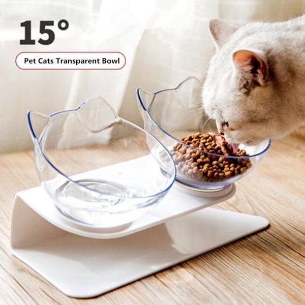 non-slip pet cats transparent bowls with raised holder and water double for dogs feeders cat bowl &
non-slip pet cats transparent bowls with raised holder and water double for dogs feeders cat bowl &