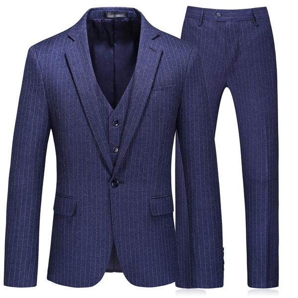 men's suits & blazers men 3 pieces suit spring autumn stripe slim fit business formal casual office work party prom wedding groom size, White;black
men's suits & blazers men 3 pieces suit spring autumn stripe slim fit business formal casual office work party prom wedding groom size, White;black