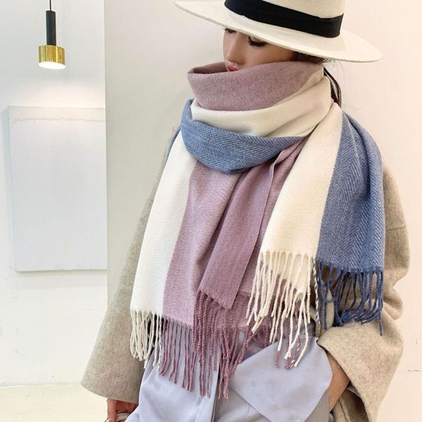 scarves drop thicken warm scarf women winter cashmere tassel shawl female pashmina wool blanket neck wraps poncho, Blue;gray
scarves drop thicken warm scarf women winter cashmere tassel shawl female pashmina wool blanket neck wraps poncho, Blue;gray
