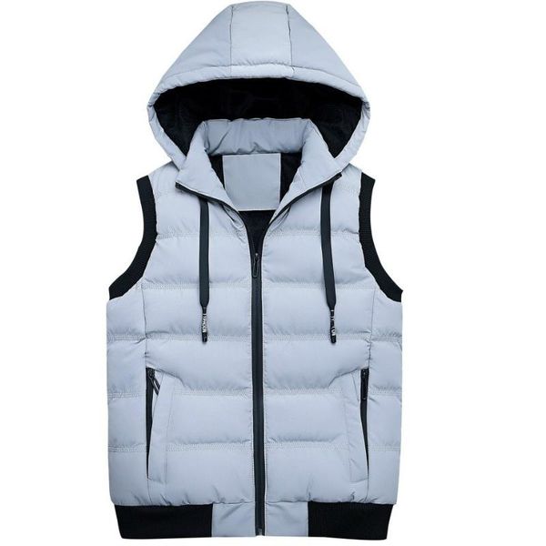 men's vests autumn and winter fashion vest hooded cotton jacket loose casual mens lightweight warm thickening, Black;white
men's vests autumn and winter fashion vest hooded cotton jacket loose casual mens lightweight warm thickening, Black;white