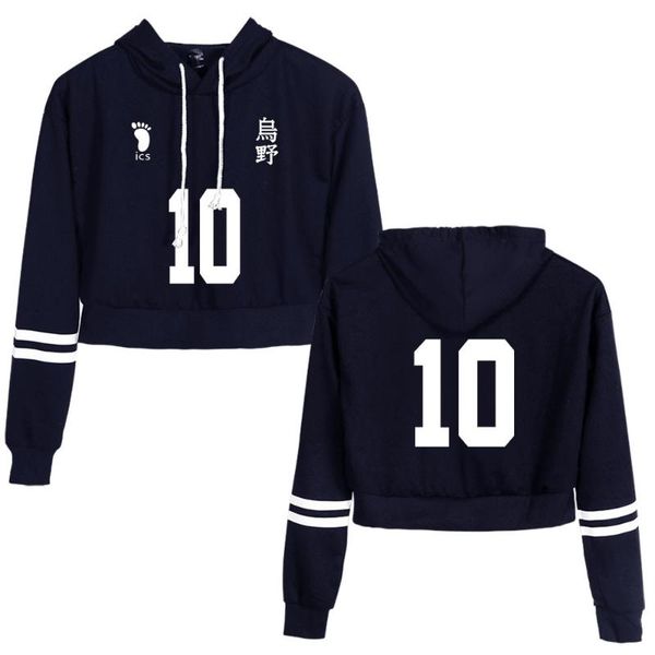 women's hoodies & sweatshirts anime haikyuu hoodie women crop karasuno high school harajuku hoody cropped sweatshirt pullover sudad, Black
women's hoodies & sweatshirts anime haikyuu hoodie women crop karasuno high school harajuku hoody cropped sweatshirt pullover sudad, Black