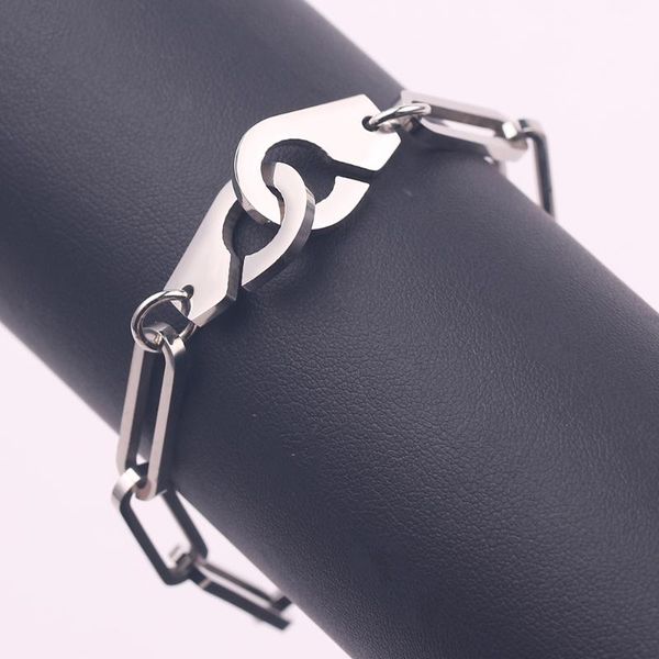 charm bracelets fashion lovers bracelet valentine`s day present for woman man silver color jewelry handcuff bracelets&bangles, Golden;silver
charm bracelets fashion lovers bracelet valentine`s day present for woman man silver color jewelry handcuff bracelets&bangles, Golden;silver