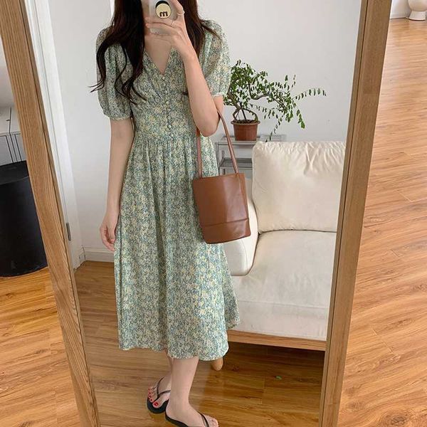 summer retro v-neck printing sweet a-line elegant french office lady loose women chic long dresses 210529, Black;gray
summer retro v-neck printing sweet a-line elegant french office lady loose women chic long dresses 210529, Black;gray